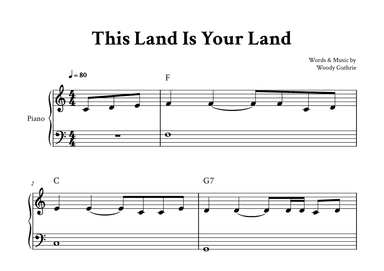 This Land Is Your Land (arr. Yuri Noronha)