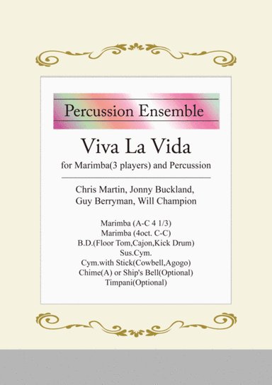 Viva La Vida (arr. Michiko Noguchi)