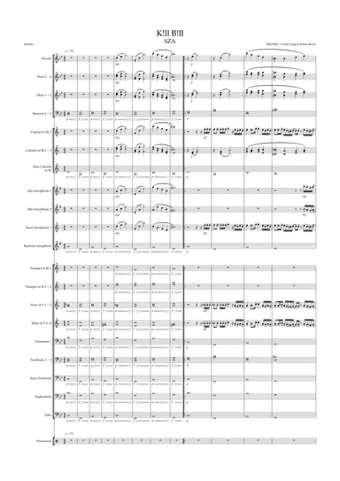 Kill Bill (arr. bastida.)