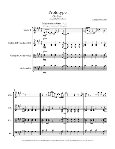 Prototype (arr. Sherry Lewis)