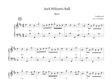 Jock Wilson's Ball (arr. Julia Gordon)