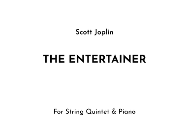 The Entertainer (arr. Jireh J.)