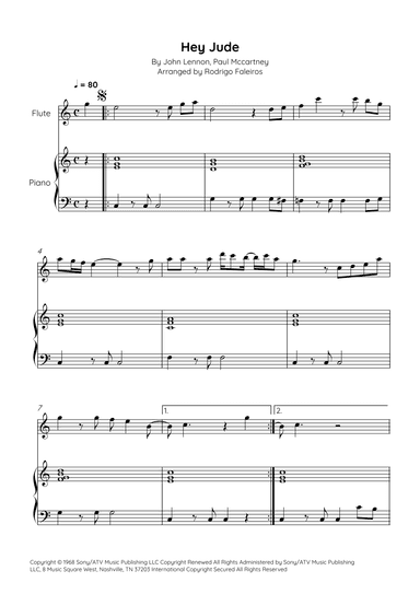 Hey Jude (arr. Rodrigo Faleiros)
