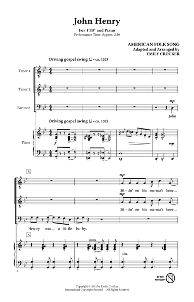 John Henry TTB (arr. Emily Crocker)