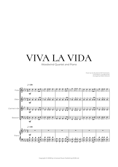 Viva La Vida (arr. Pedro Merendi)