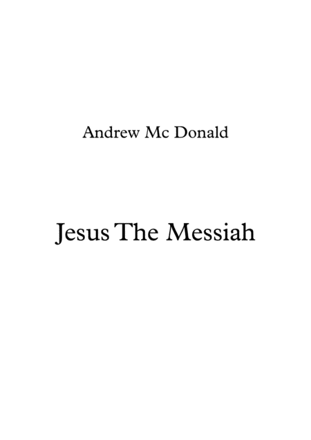 Jesus The Messiah
