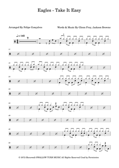 Take It Easy (arr. Felipe Gonçalves)
