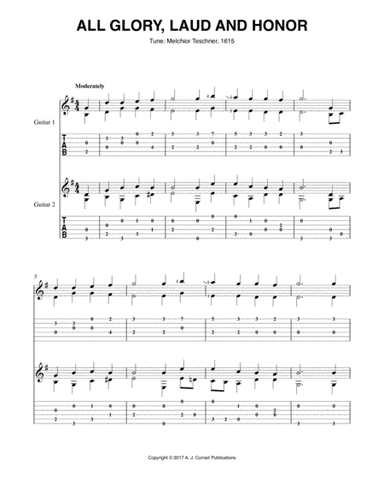 All Glory, Laud and Honor (arr. Mark Phillips)
