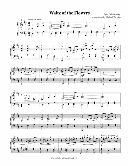 Waltz of the Flowers (arr. Michael Woytiuk)
