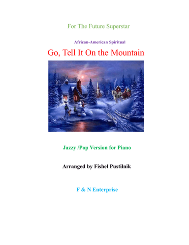 Go, Tell It On the Mountain (arr. Fishel Pustilnik)