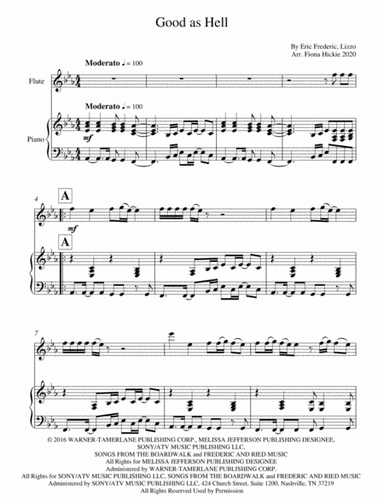 Good As Hell (arr. Fiona Hickie)