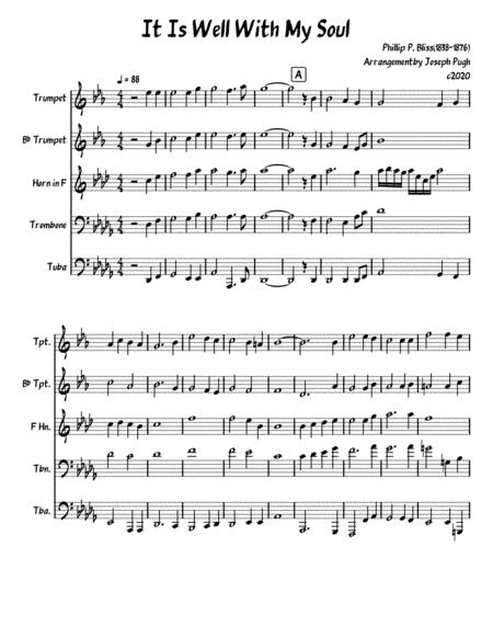 It Is Well With My Soul (arr. Joseph Pugh)