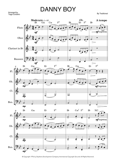 Danny Boy (arr. Tiago Cordeiro)