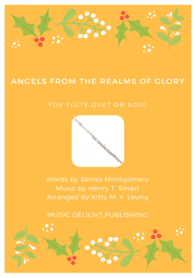 Angels from the Realms of Glory - Flute Duet or Solo (arr. Kitty M. Y. Leung)
