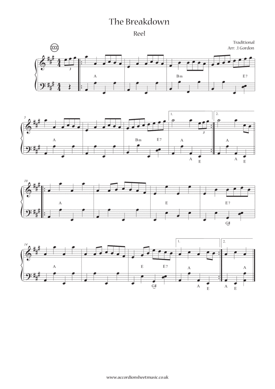 The Breakdown (arr. Julia Gordon)