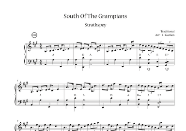 South Of The Grampians (arr. Julia Gordon)