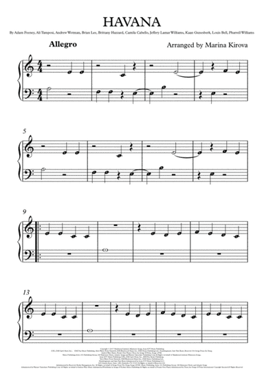 Havana (arr. Marina Kirova)