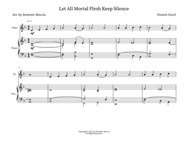 Let All Mortal Flesh Keep Silence (arr. Dominic Meccia)