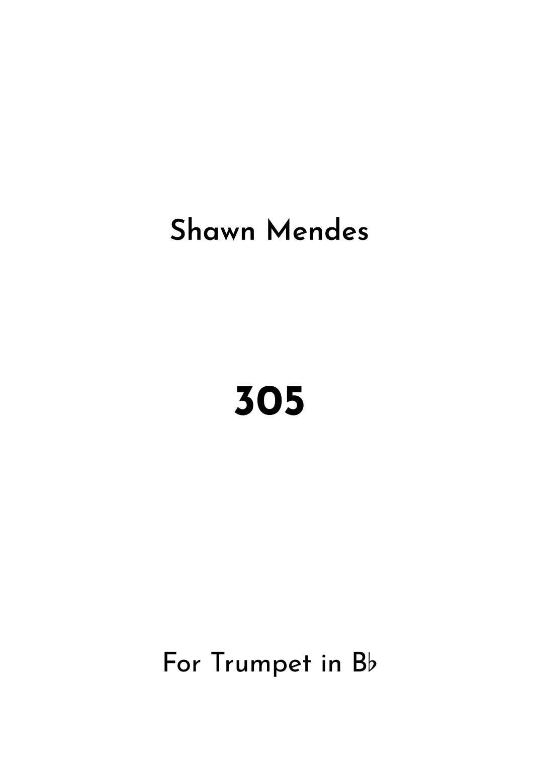 305 (arr. Jireh J.)