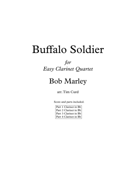 Buffalo Soldier (arr. Tim Curd)