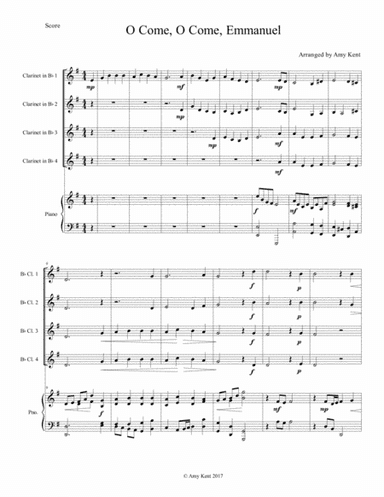 O Come, O Come, Emmanuel (arr. Amy Kent)