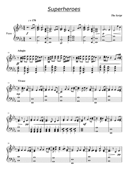 Superheroes (arr. Leonardo J. Rosa)