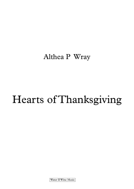 Hearts of Thanksgiving