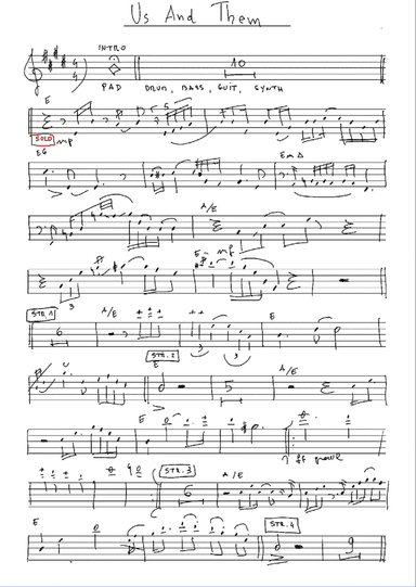Us And Them (arr. Maurizio Leoni)