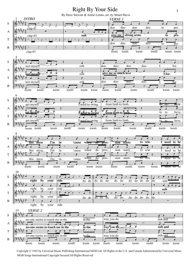 Right By Your Side (arr. Stuart Davis)