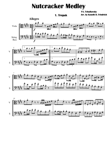 Nutcracker Medley (arr. Kenneth D. Friedrich)