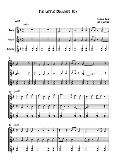 The Little Drummer Boy (arr. Verena Watkiss)
