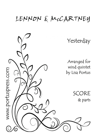 Yesterday (arr. Lisa Portus)
