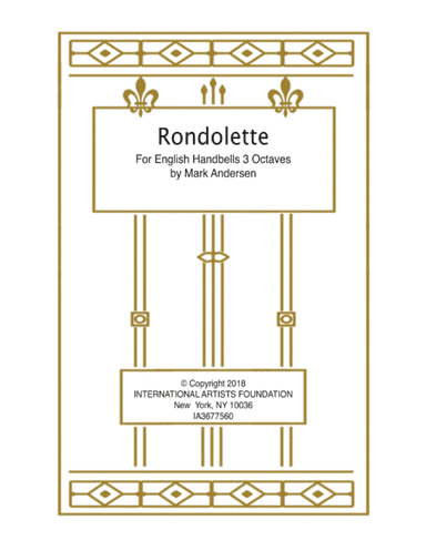 Rondolette for English Handbell Ensemble 3 Octaves