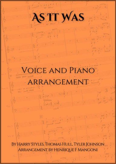 As It Was (arr. Henrique F Mangoni)
