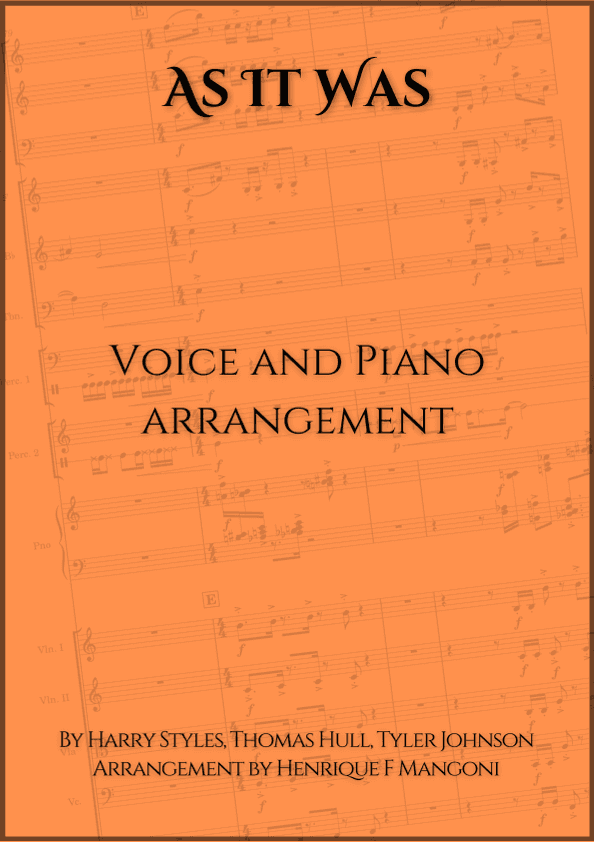 As It Was (arr. Henrique F Mangoni)