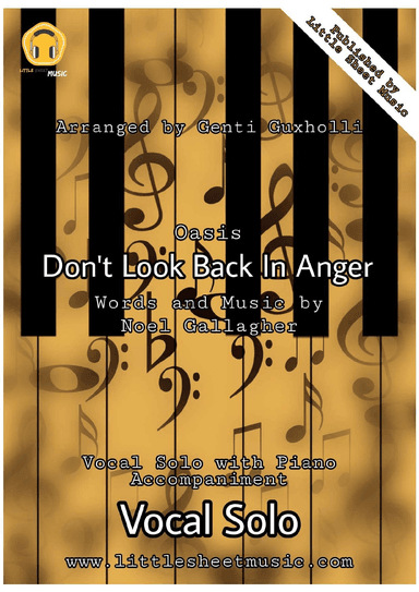Don't Look Back In Anger (arr. Genti Guxholli)