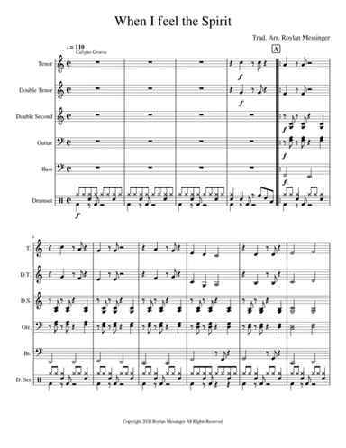 When I Feel the Spirit (arr. Roylan Messinger)