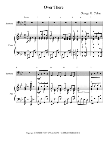 Over There (arr. Dominic Meccia)