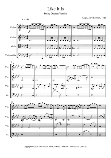 Like It Is (arr. André Laitano)