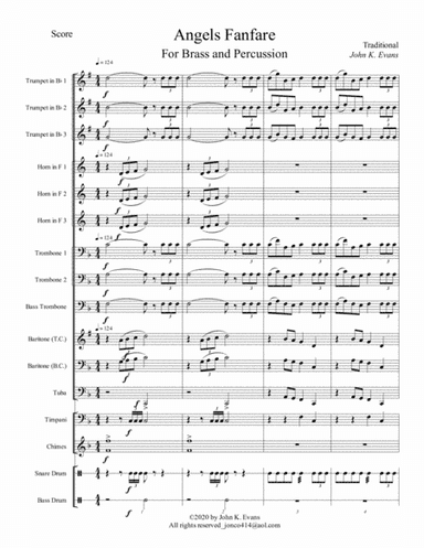 Angels Fanfare (arr. John K. Evans)