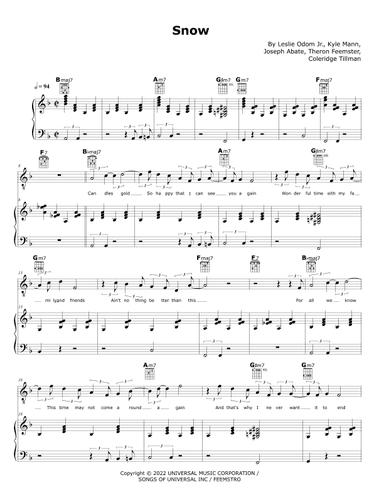 Snow (arr. Elisa Rangel Hill)