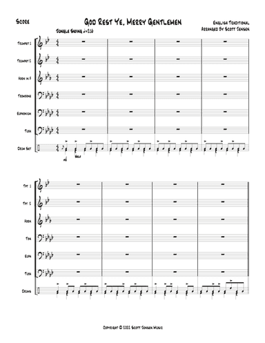God Rest Ye, Merry Gentlemen (arr. Scott Jensen)
