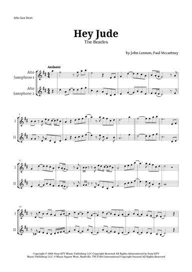 Hey Jude (arr. Langanho)