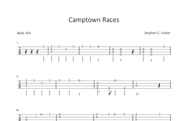 Camptown Races (arr. Bettina Schipp)