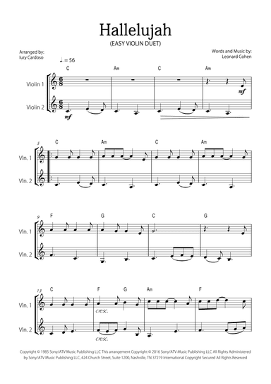 Hallelujah (arr. Iury Cardoso)