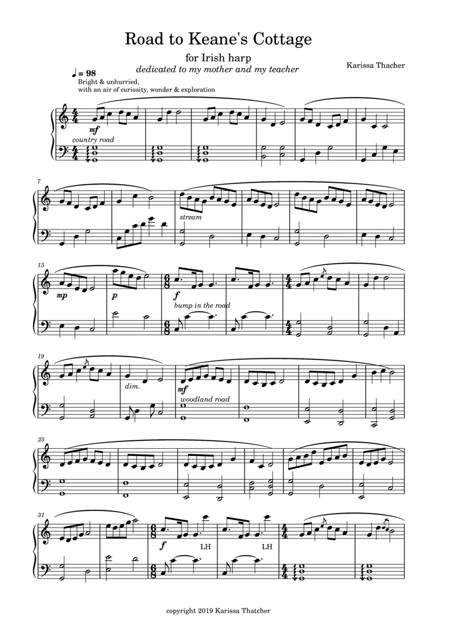 Road to Keane's Cottage