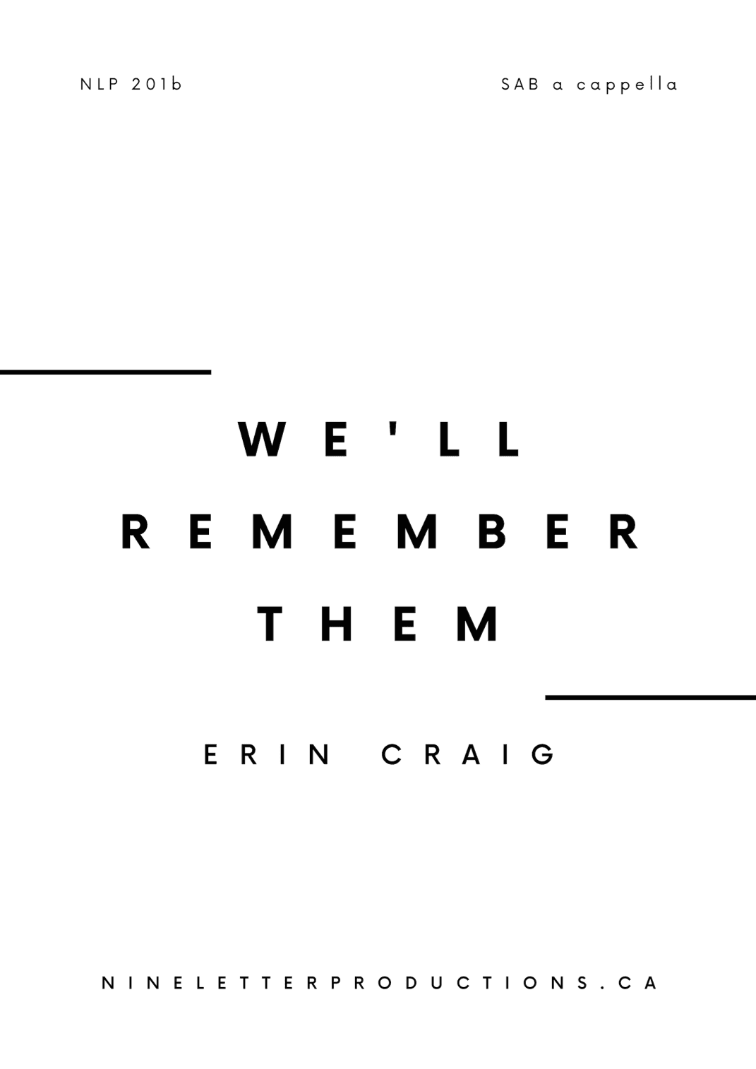 We'll Remember Them