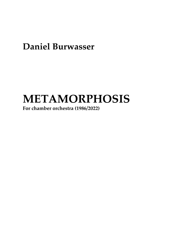 Metamorphosis