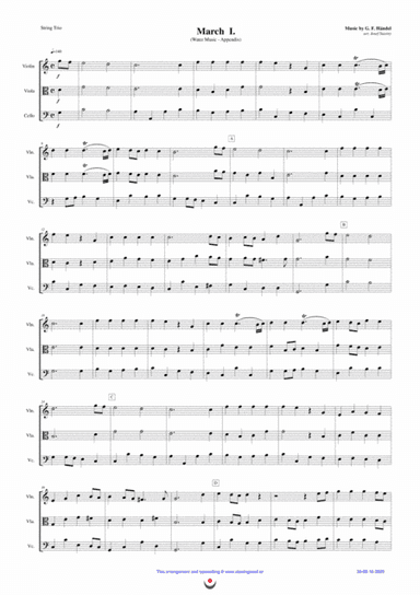 Two Marches (Water Music) (arr. Josef STASTNY)