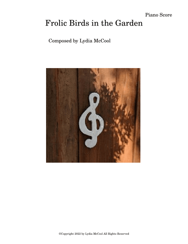 Lydia McCool: Frolic Birds in the Garden